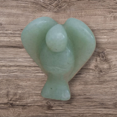 Groene aventurijn engel