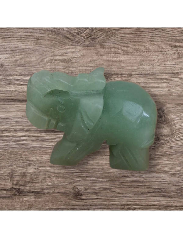 Groene aventurijn olifant