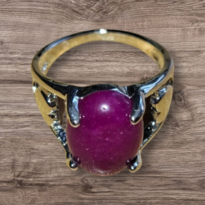 Zilverkleurige kwarts 2 ring maat 14
