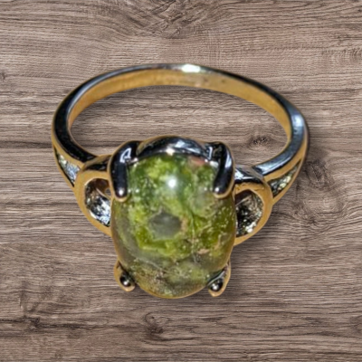 Zilverkleurige unakiet 2 ring maat 19