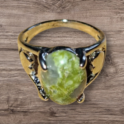 Zilverkleurige Unakiet ring maat 18