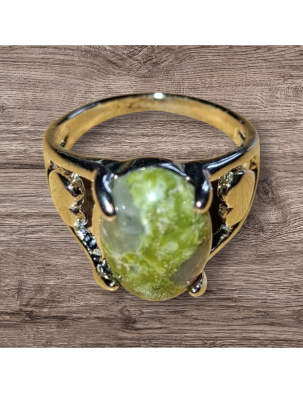 Zilverkleurige Unakiet ring maat 18