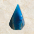 Blauwe agaat toorts